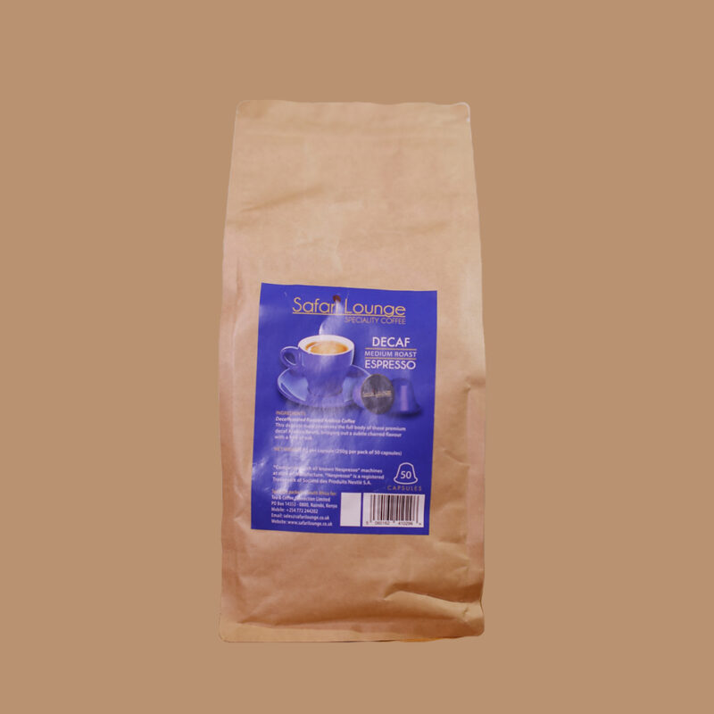 Decaf Compostable Capsule Coffee (50 Capsules)